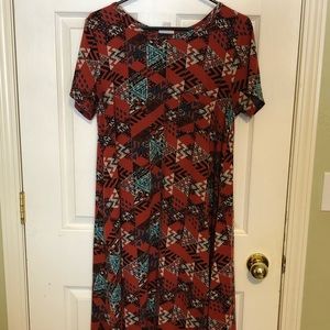 LulaRoe Carly dress size Medium
